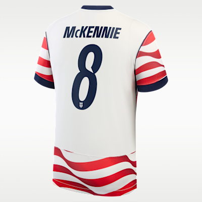 Weston McKennie USMNT 2026 Stadium Home Men's Nike Dri-FIT Soccer